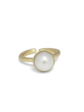 Pure by Nat - Ring med perle 