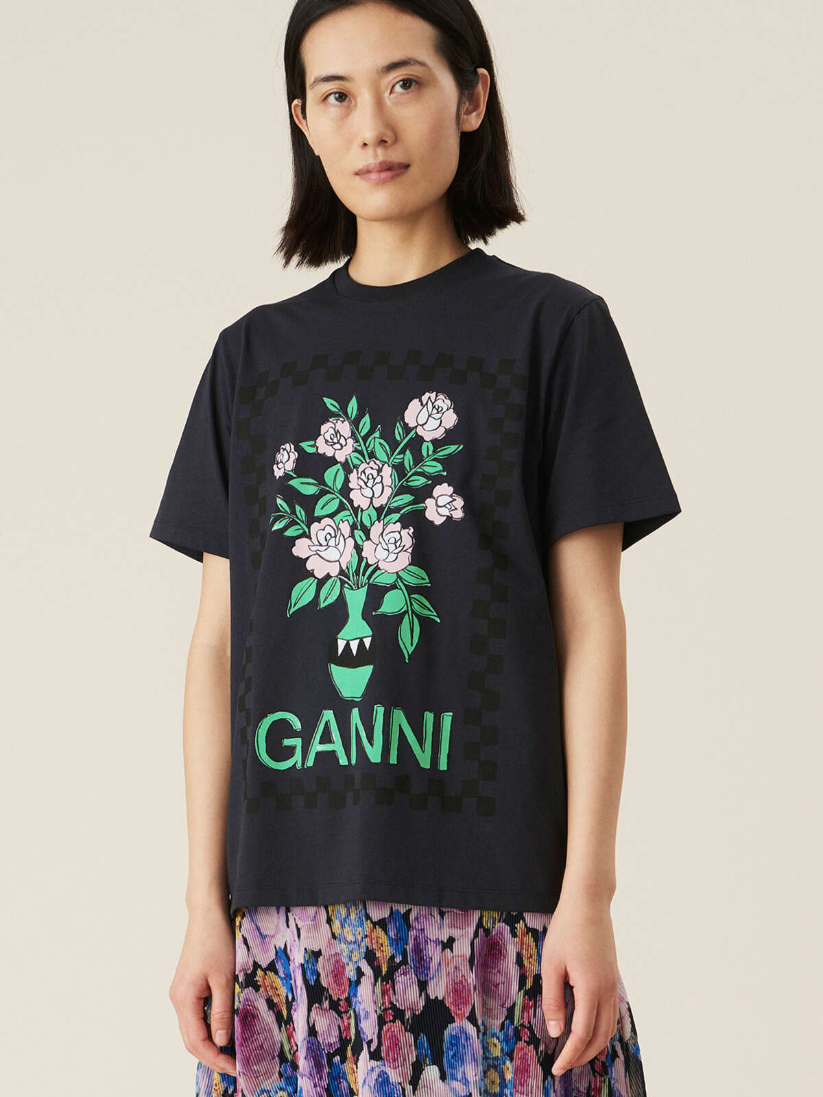 brugerdefinerede eksplicit Meget sur T-shirt Ganni